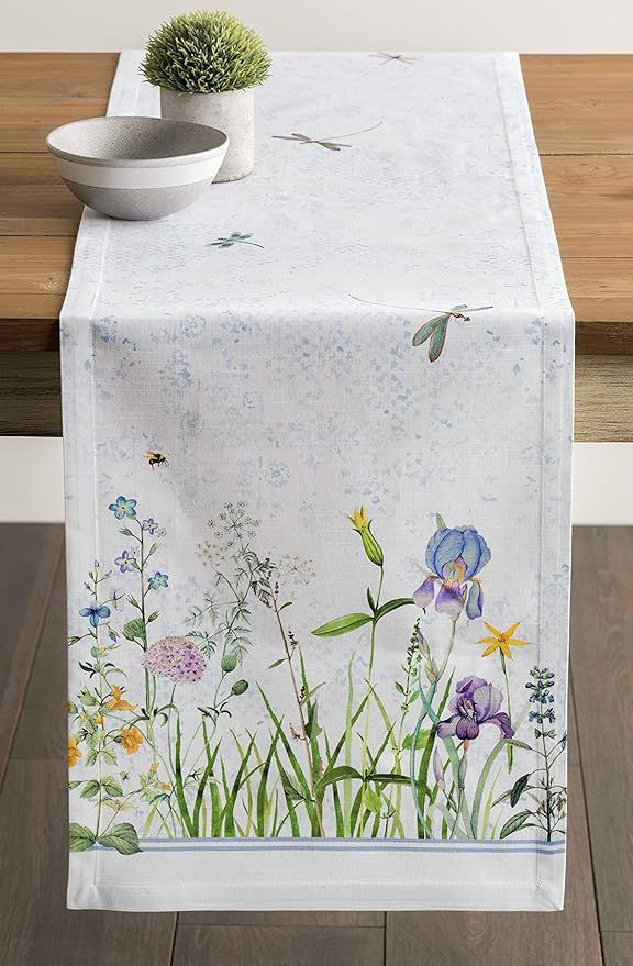 Maison d' Hermine Table Runner 100% Cotton Single Layer Table Runners 72 inches - Image 9