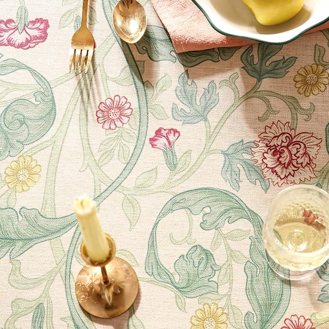 patdrea Designer Green Small Tablecloth - Image 6