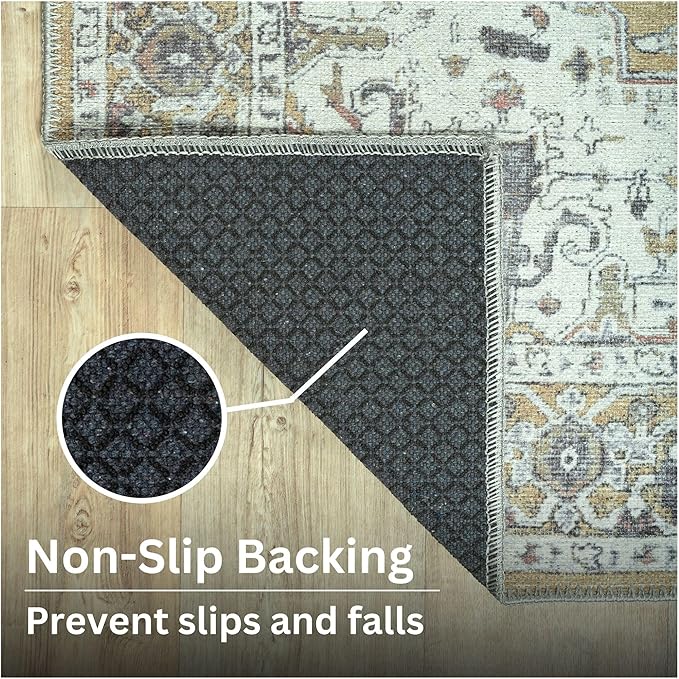 Bloom Rugs Washable Non-Slip 5' x 7' Rug - Image 8