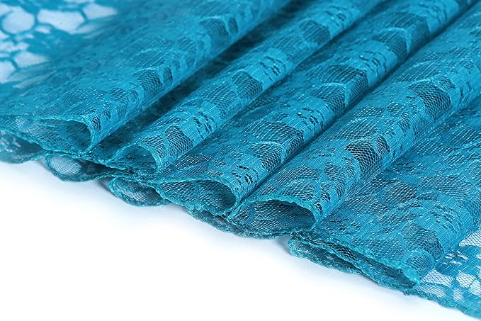 MDS Pack of 25 Wedding 12 x 108 inches Lace Table Runner - Image 3