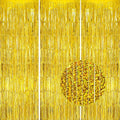 3 Pack Foil Fringe Backdrop by DECOCKRAT