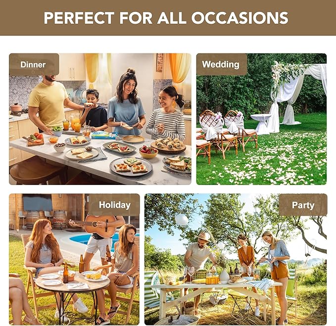 sancua White Square Tablecloths 54x54 Inch, 2 Pack - Image 8