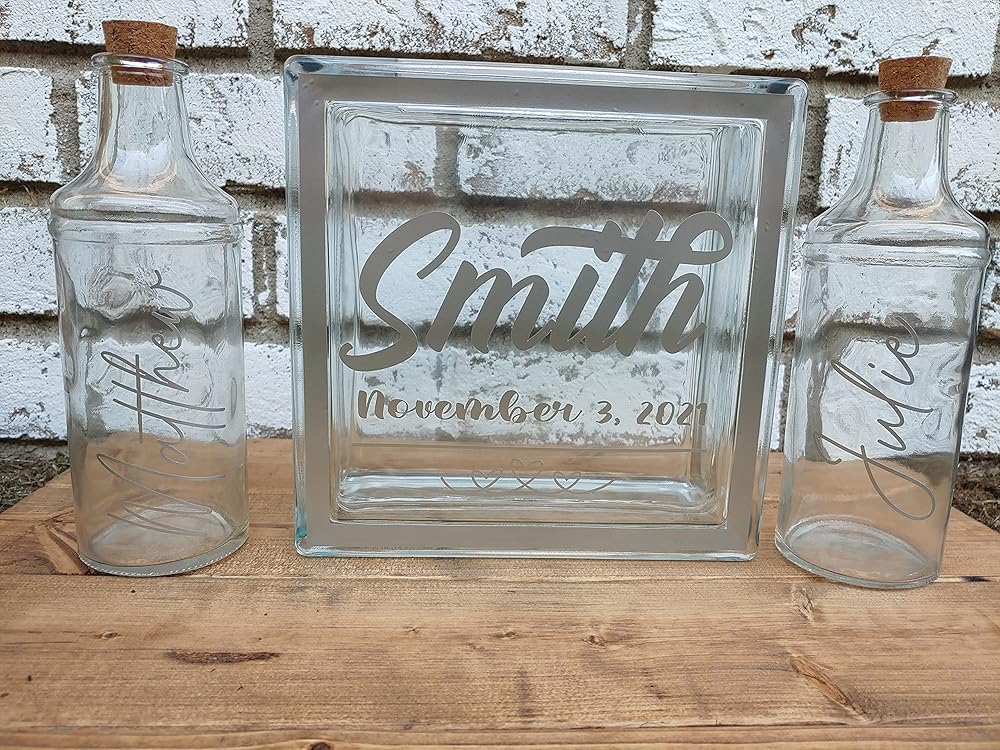 Personalized Sand Ceremony Unity Wedding Set by Handmade