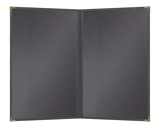 Goodsmart Pajco Style Restaurant Menu Covers – Pack of 10, Side-Loading Menu by Goodsmart