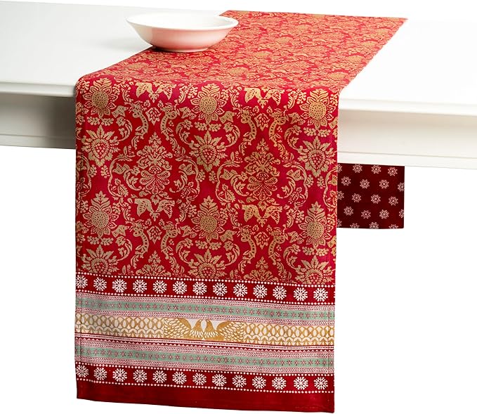 Maison d' Hermine Table Runner 100% Cotton Double Layer Table Runners 72 inches by MaisondHermine