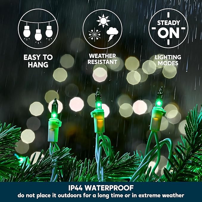 Joiedomi Christmas String Lights Indoor, 21.4 FT Lighting Decor - Image 5
