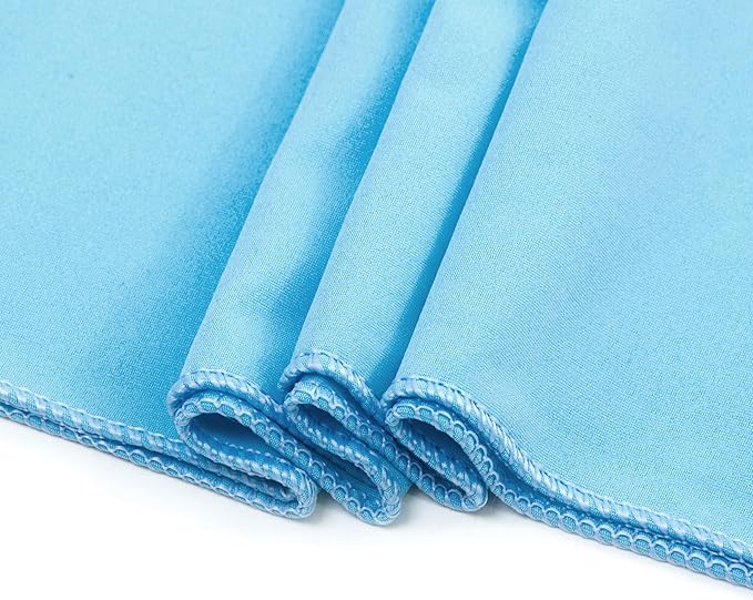 MDS Pack of 25 Spandex Chair Sashes Bows Elastic Stretch Dining Chair Bands - Image 4