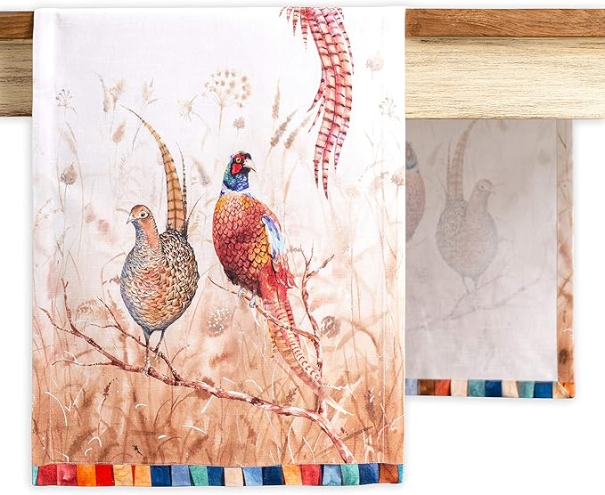 Maison d' Hermine Table Runner 100% Cotton Single Layer Table Runners 90 inches by MaisondHermine