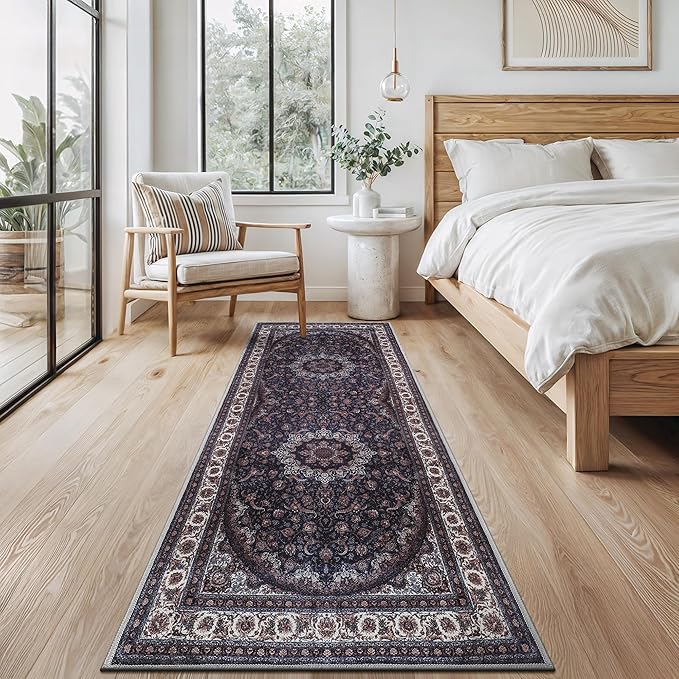 Bloom Rugs Washable Non-Slip 12 ft Runner - Image 7