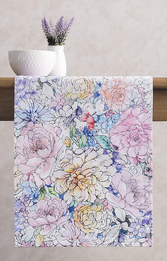 Maison d' Hermine Table Runner 100% Cotton Single Layer Table Runners 108 - Image 9