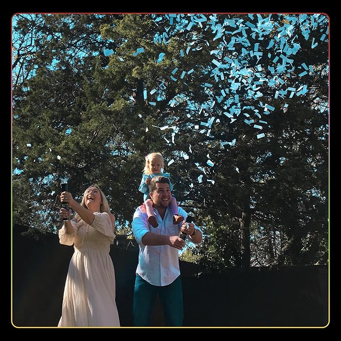 Ultimate Confetti, Turquoise Color Biodegradable Confetti - Image 6