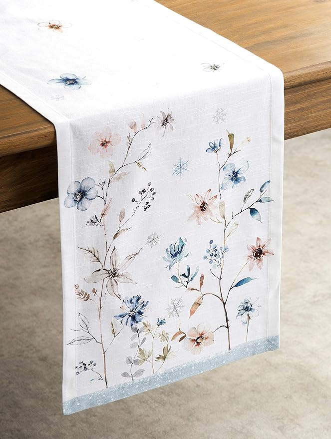 Maison d' Hermine Table Runner 100% Cotton Single Layer Table Runners 90 inches - Image 5