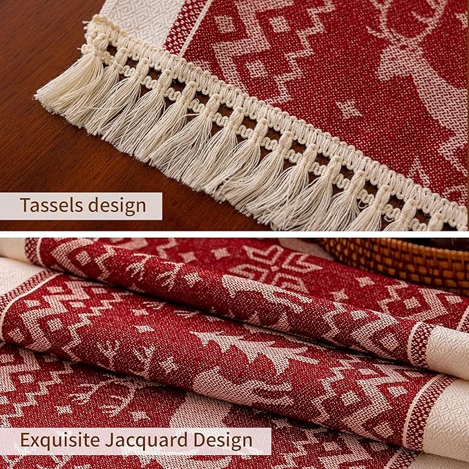 Table Runners 107 Inches, Elk Table Runner - Image 3