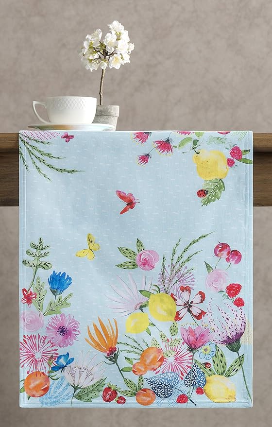 Maison d' Hermine Table Runner 100% Cotton Double Layer Table Runners 108 - Image 8