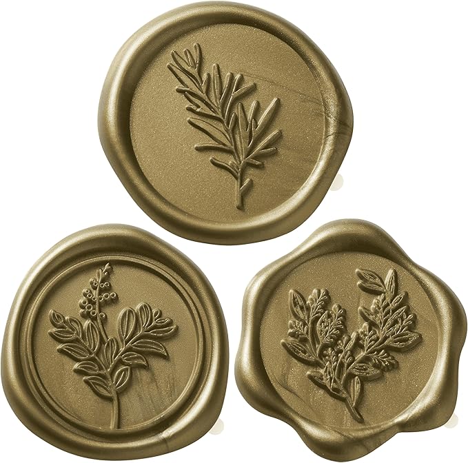 Wax Seal Stickers Premium Envelope Seal Stickers by CraftsbyUncleJoel