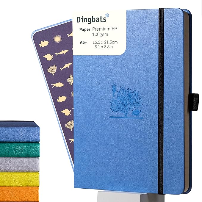 Dingbats* Earth Dotted Writing Journal Notebook A5 by DingbatsNotebooks