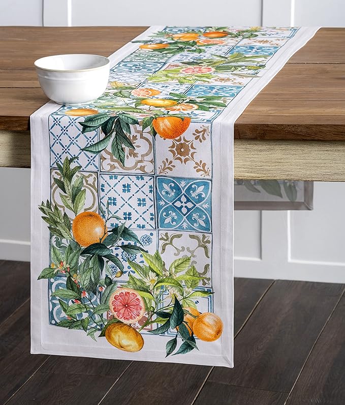 Maison d' Hermine Table Runner 100% Cotton Single Layer Table Runners 72 inches - Image 9