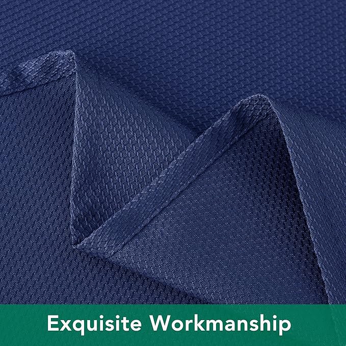 Biscaynebay Textured Fabric Square Tablecloths 54x54 Inches, Wedding and - Image 4