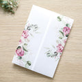 PONATIA 50 PCS Vellum Jackets for 5x7 Invitation Cards by ponatia