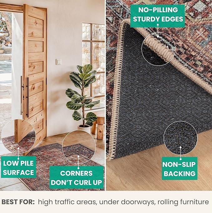Bloom Rugs Washable Non-Slip 3' x 5' Rug - Image 3