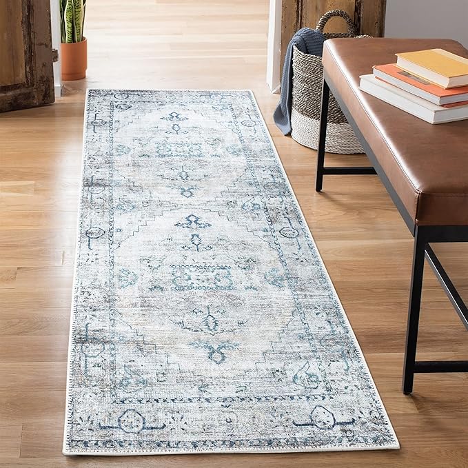 Bloom Rugs Washable Non-Slip 10 ft Runner by BloomRugs