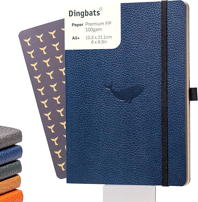 Dingbats A5 Wildlife Dotted Notebook Journal by DingbatsNotebooks