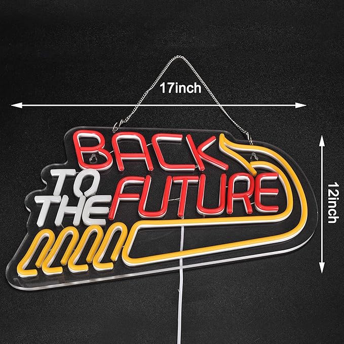 Back To The Future Neon Sign for Wall Decor Neon Signs - Image 3