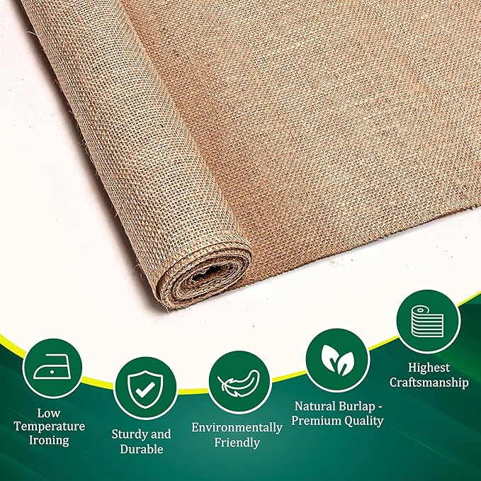Burlap Table Runners – 14”x 108” - Image 3