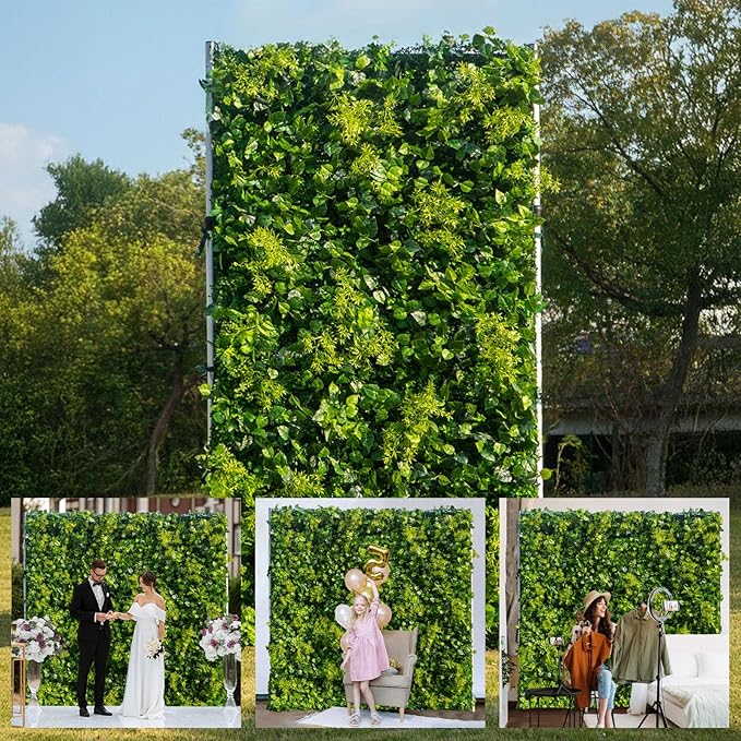 Artificial Luxury‌ Flower Wall Panels, Gorgeous 3D Silk Floral Backdrop by COCOFLOWERWALL