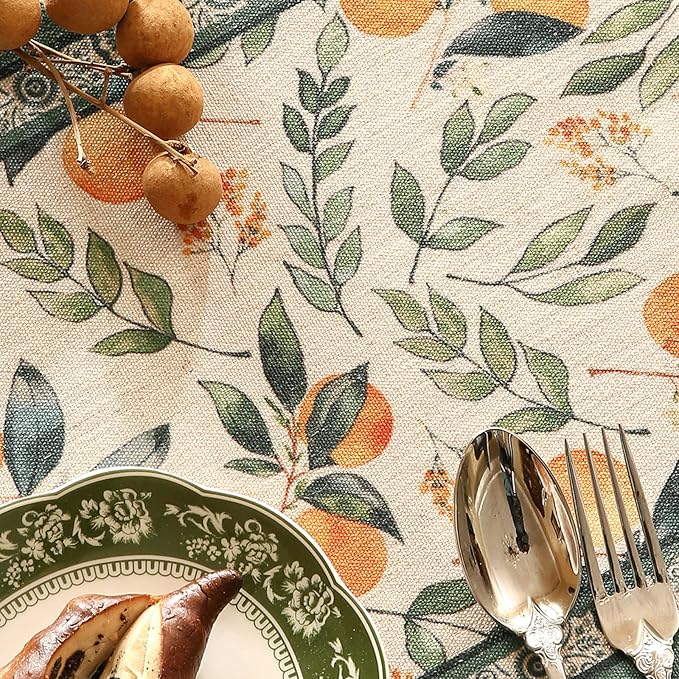 patdrea Designer Vintage Fresh Farmhouse Linen Table Runner 87 Inch Long - Image 3