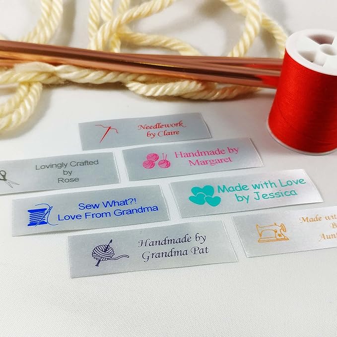 Personalized Satin Sewing Labels - Image 2