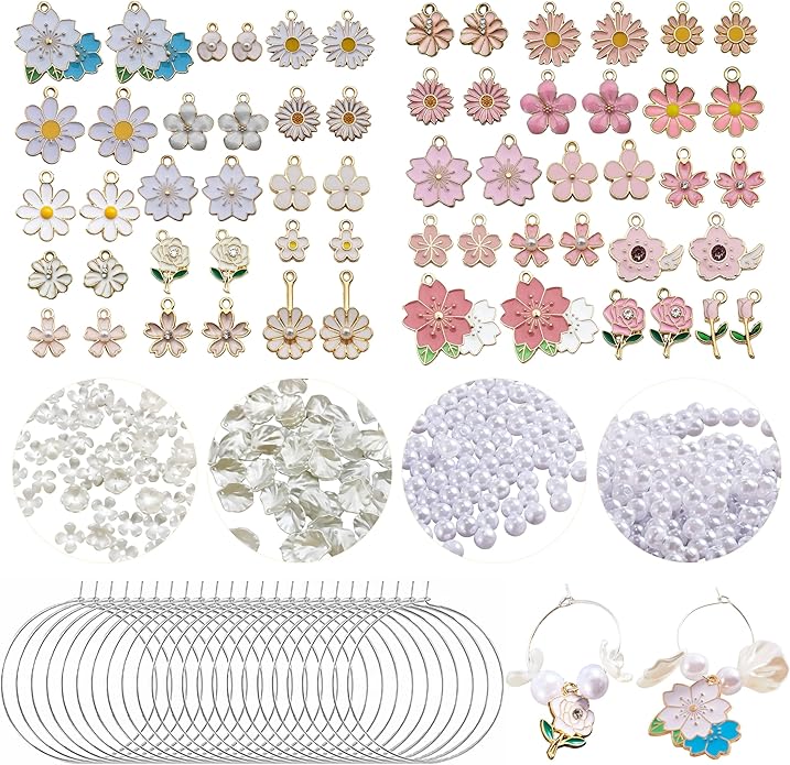50 Sets Wine Glass Charms, Wine Charms by Unknown