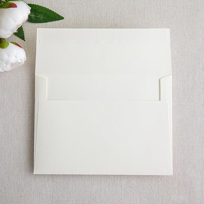 PONATIA 50 Pieces 5x7 Envelopes, A7 Envelopes Self Seal - Image 2