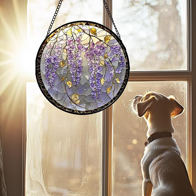 Stained Glass Window Hanging - Image 4