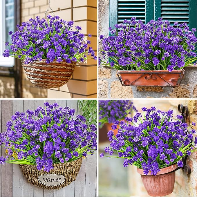 AmyHomie 20 Bundles Artificial Flowers - Image 5