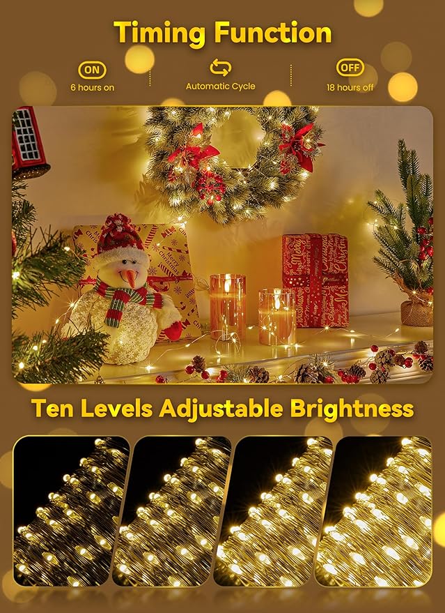 Minetom Fairy Lights Battery Operated - Image 4