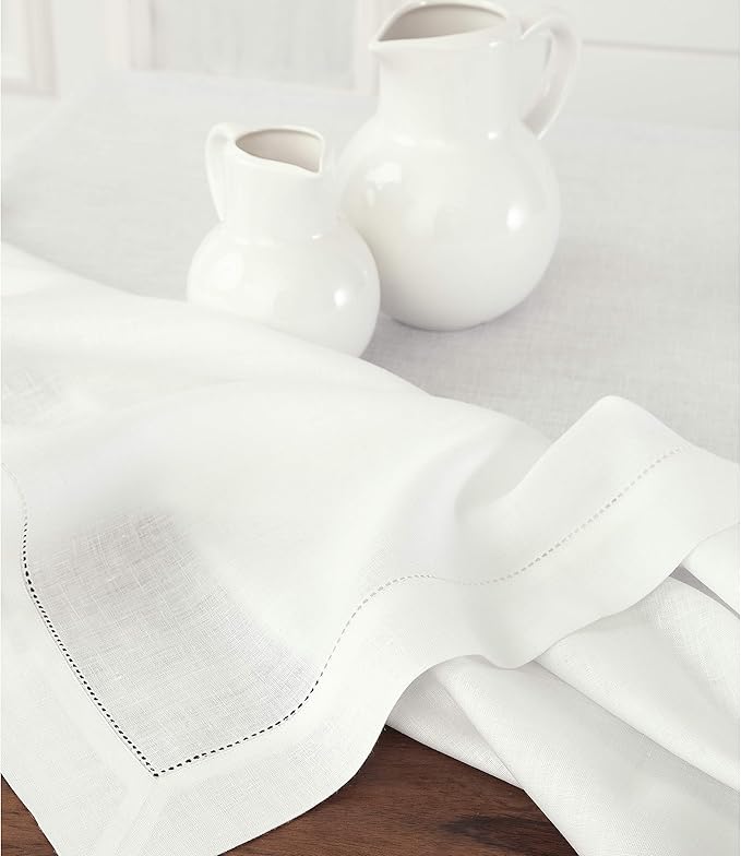 Solino Home Linen Tablecloth 60 x 108 Inch - Image 3