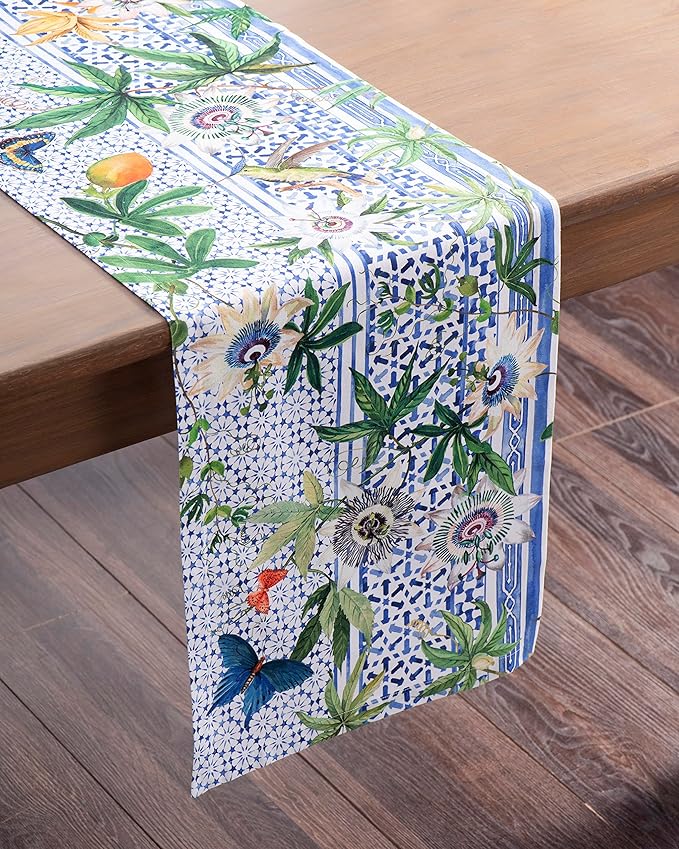 Maison d' Hermine Table Runner 100% Cotton Single Layer Table Runners 108 - Image 7