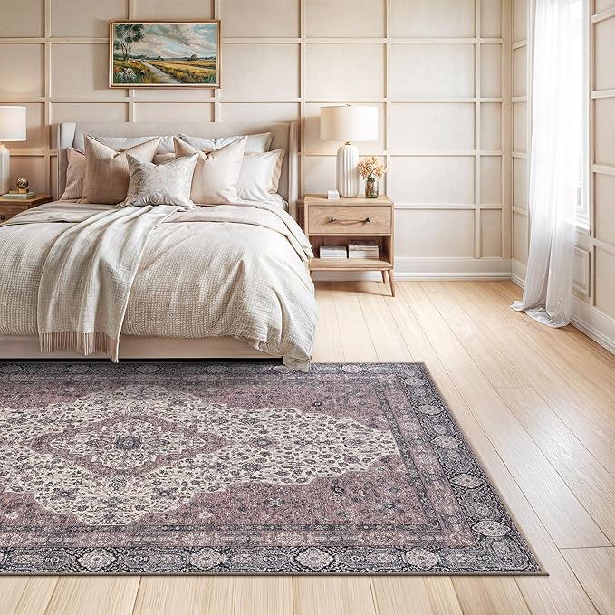 Bloom Rugs Washable Non-Slip 6' x 9' Rug - Image 7