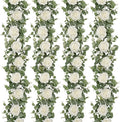 Dolicer 4Pcs 26Ft Artificial Eucalyptus Garlands by DolicerLANDSCAPEQ