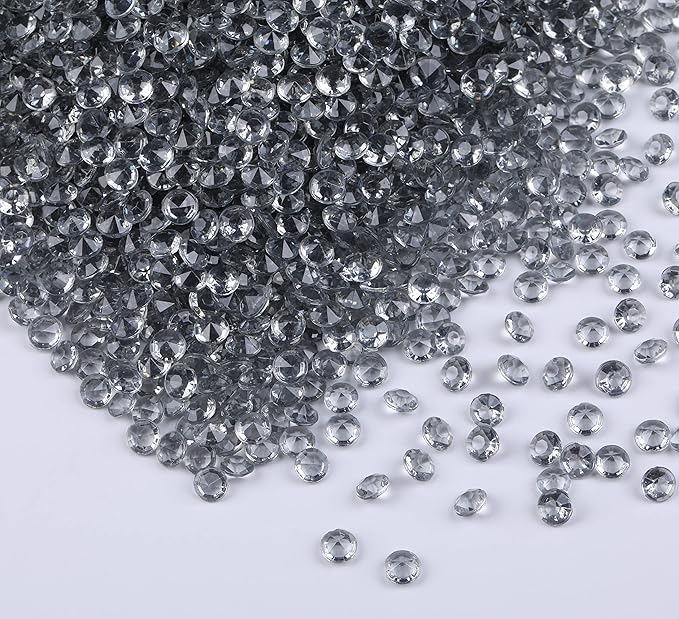 10000 pcs/Pack Wedding Table Scatter Confetti Crystals Acrylic Diamonds Vase by WelcometoGintoaria
