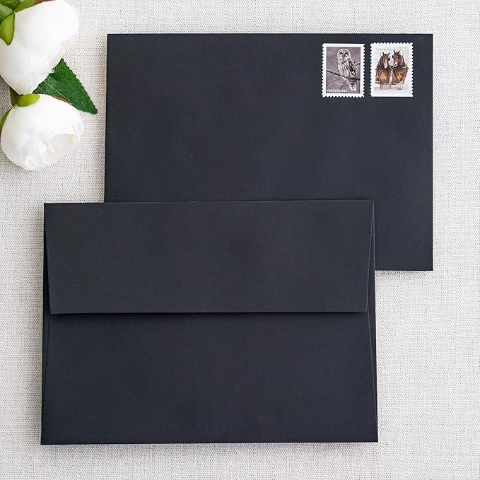 PONATIA 50 Pieces 5x7 Envelopes, A7 Envelopes Self Seal - Image 5