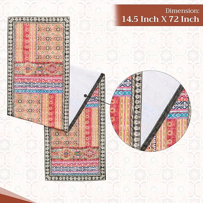 Maison d' Hermine Table Runner 100% Cotton Single Layer Table Runners 72 inches - Image 4