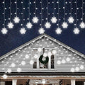 Christmas White Icicle Lights by Unknown