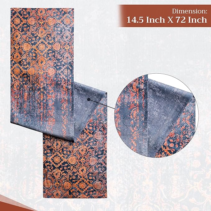 Maison d' Hermine Table Runner 100% Cotton Double Layer Table Runners 72 inches - Image 4