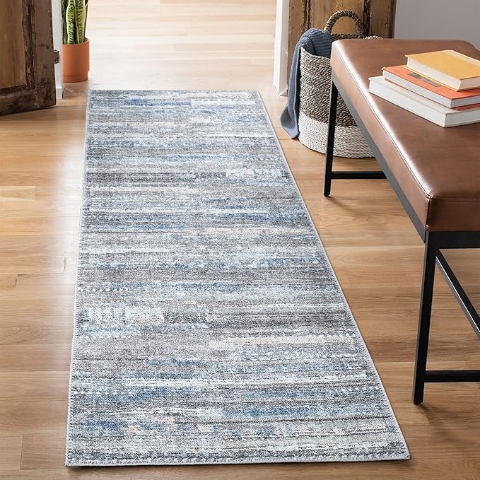 Bloom Rugs Washable Non-Slip 7 ft Runner by BloomRugs