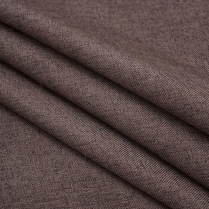 NLMUVW Brown Linen Tablecloth Rectangle, Chocolate Table Cloth Farmhouse - Image 5