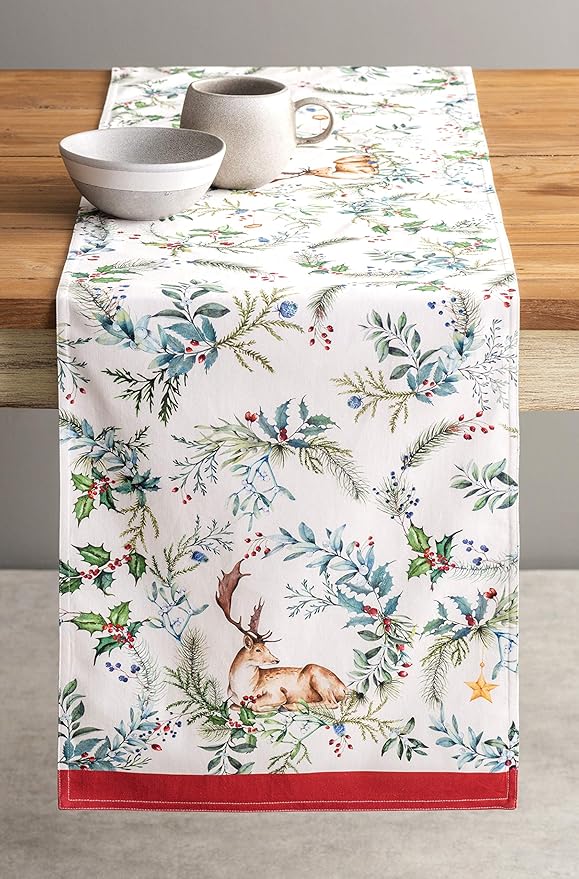Maison d' Hermine Table Runner 100% Cotton Double Layer Table Runners 72 inches - Image 9