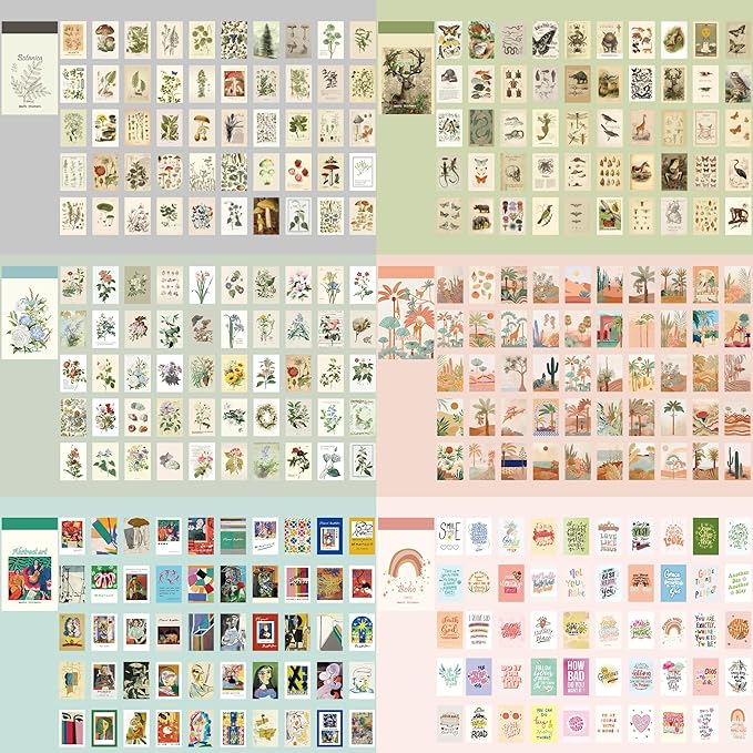 12 Sets 600 Sheets Washi Stickers - Image 3
