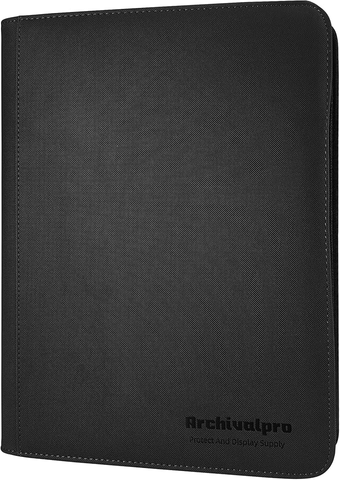9 Pockets Premium Card Binder 360 Cards Trading Card Binders Zip Card Storage by TradingCardProtectionExpert